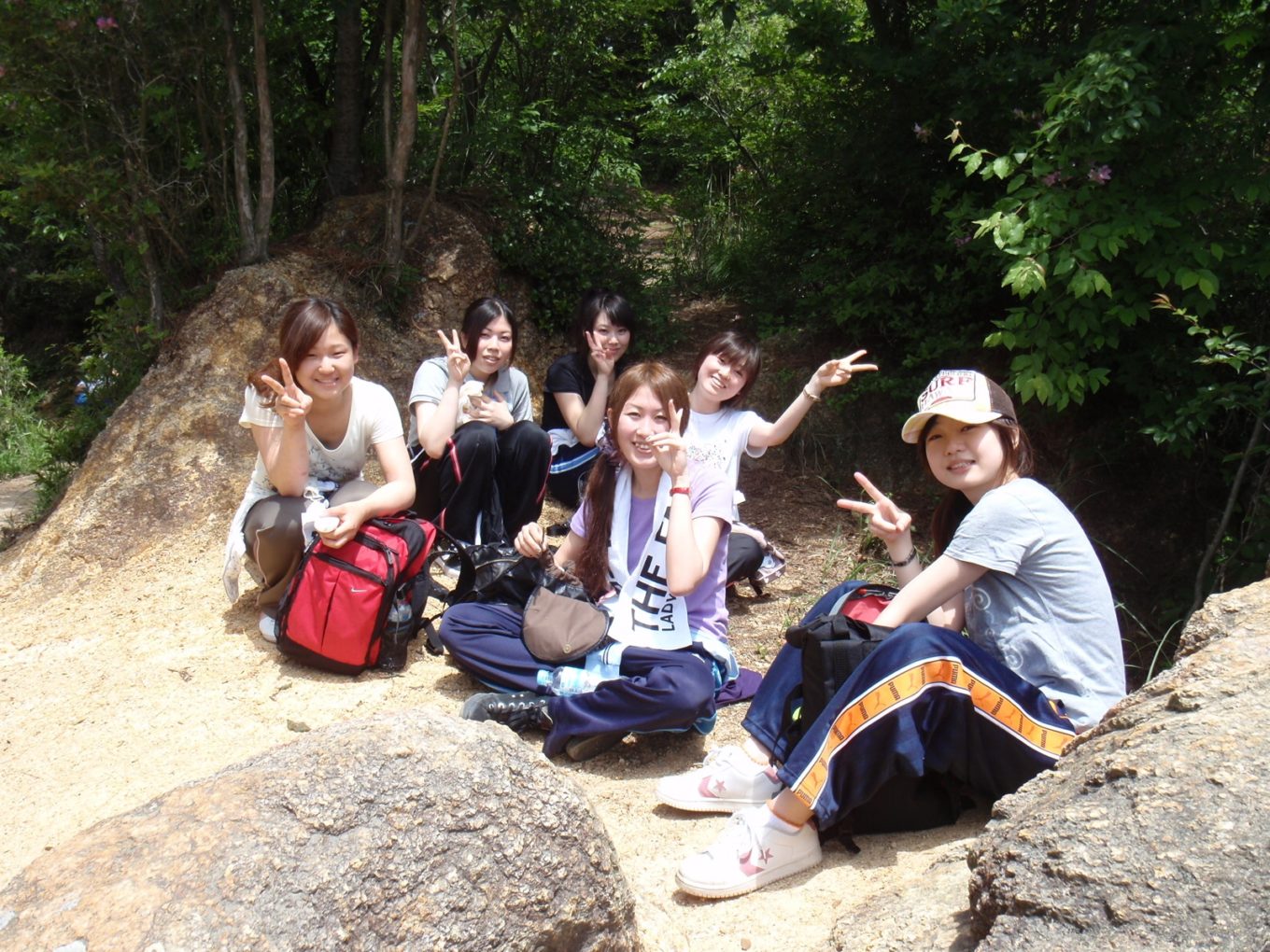 授業で六甲山へハイキング！