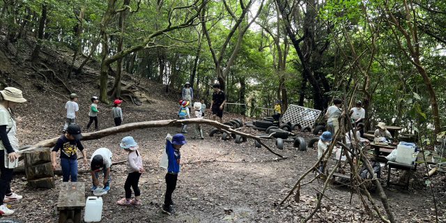 認定こども園で教育・保育体験を行いました！（上村プロジェクト）