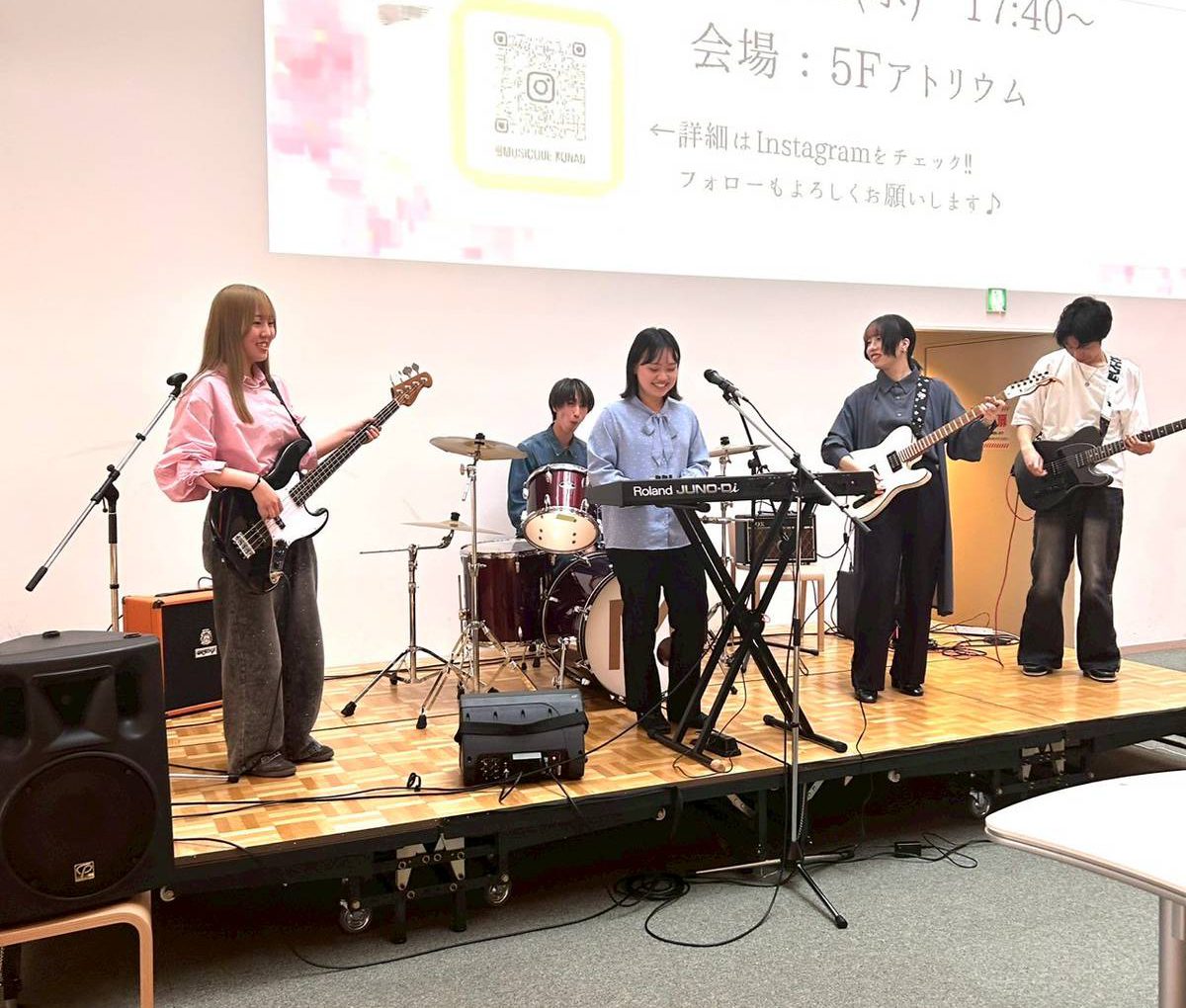 新入生歓迎ライブが行われました♬